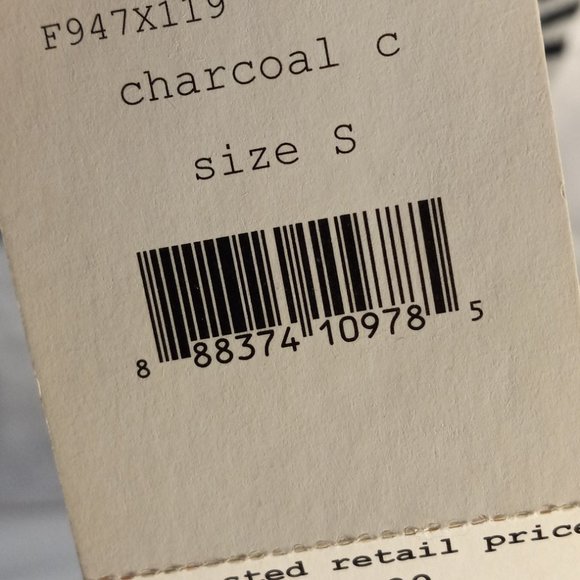 FREE PEOPLE - COTTON RIBBED SHIRT - STRIPED - SMALL (NWT) - Picture 3 of 3